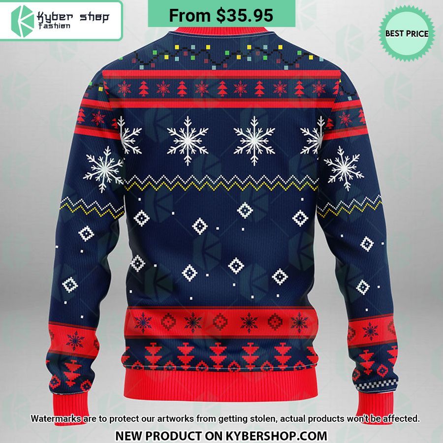 Cleveland Indians Grinch Ugly Christmas Sweater