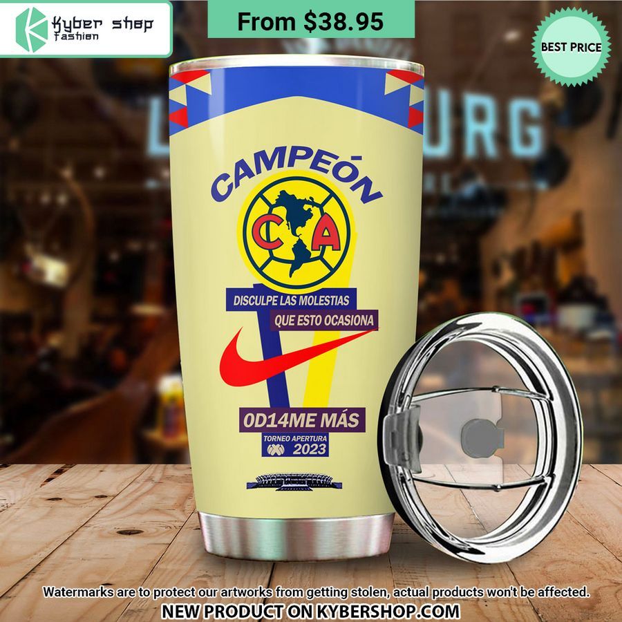 Club América Campeón Tumbler