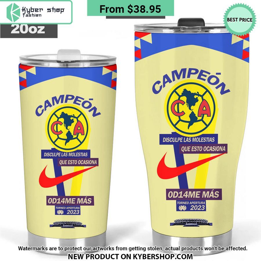 Club América Campeón Tumbler
