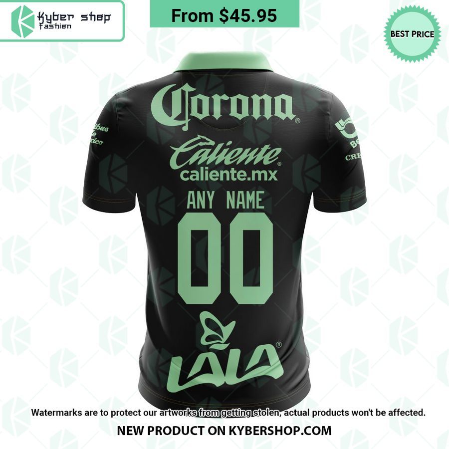 Club Santos Laguna Away Liga MX CUSTOM Polo Shirt