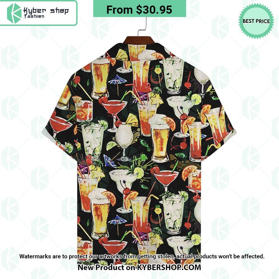 Cocktail Beer Hawaiian Shirt
