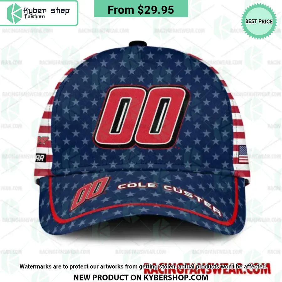 Cole Custer NASCAR Racing Independence Day Hat