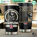 Collingwood FC 2023 AFL Premiers Champions Tumbler