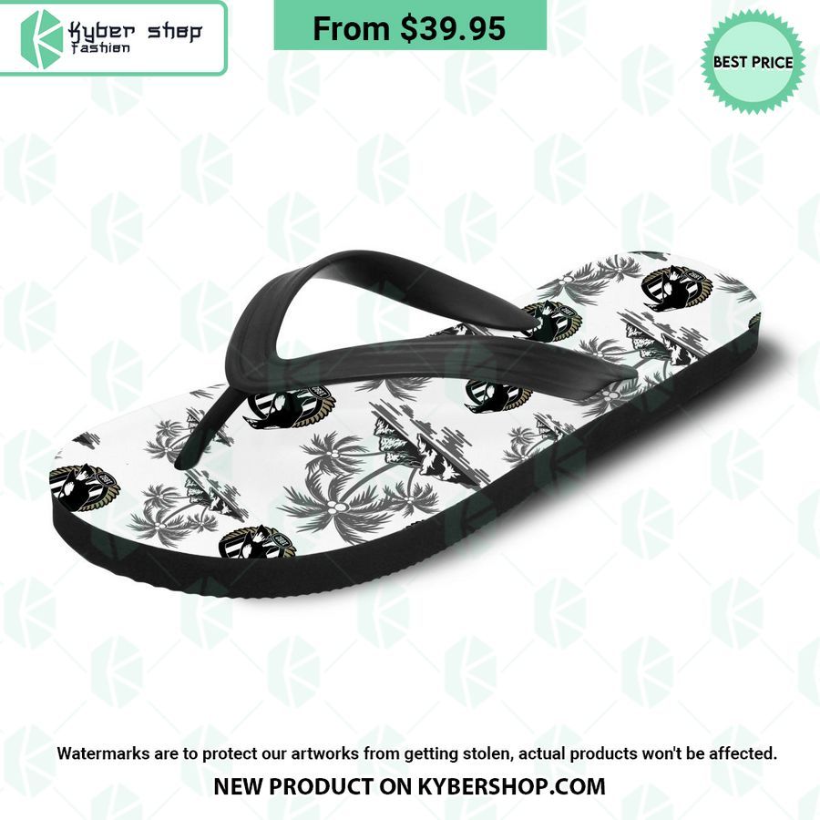 Collingwood Football Club Flip Flop