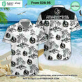 Collingwood Football Club Hawaiian Shirt Shorts