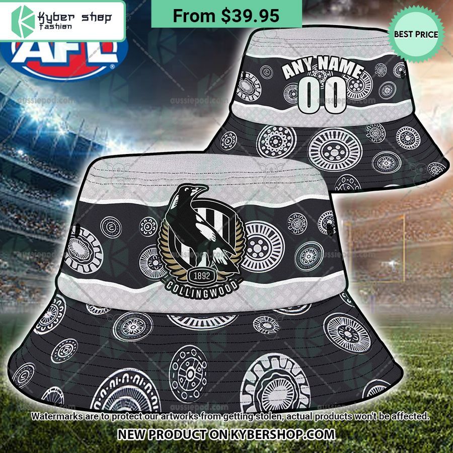 Collingwood Football Club Naidoc Bucket Hat