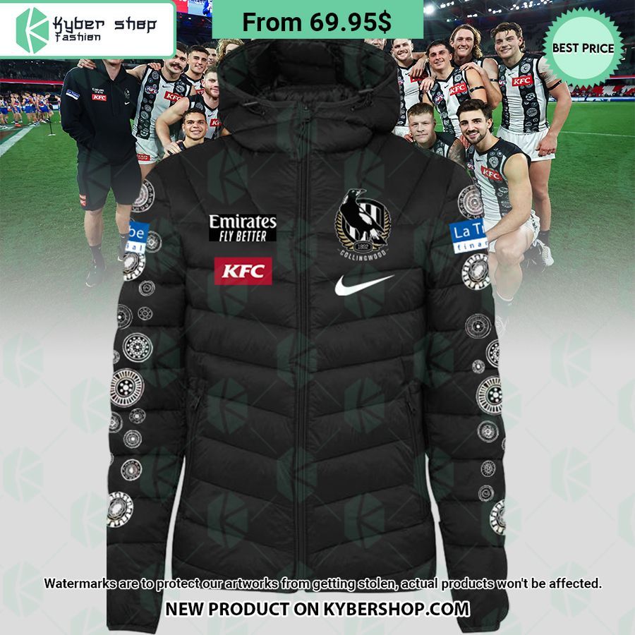 Collingwood Magpies Sideline Down Jacket