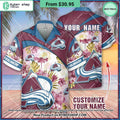 Colorado Avalanche custom personalized Hawaiian Shirt