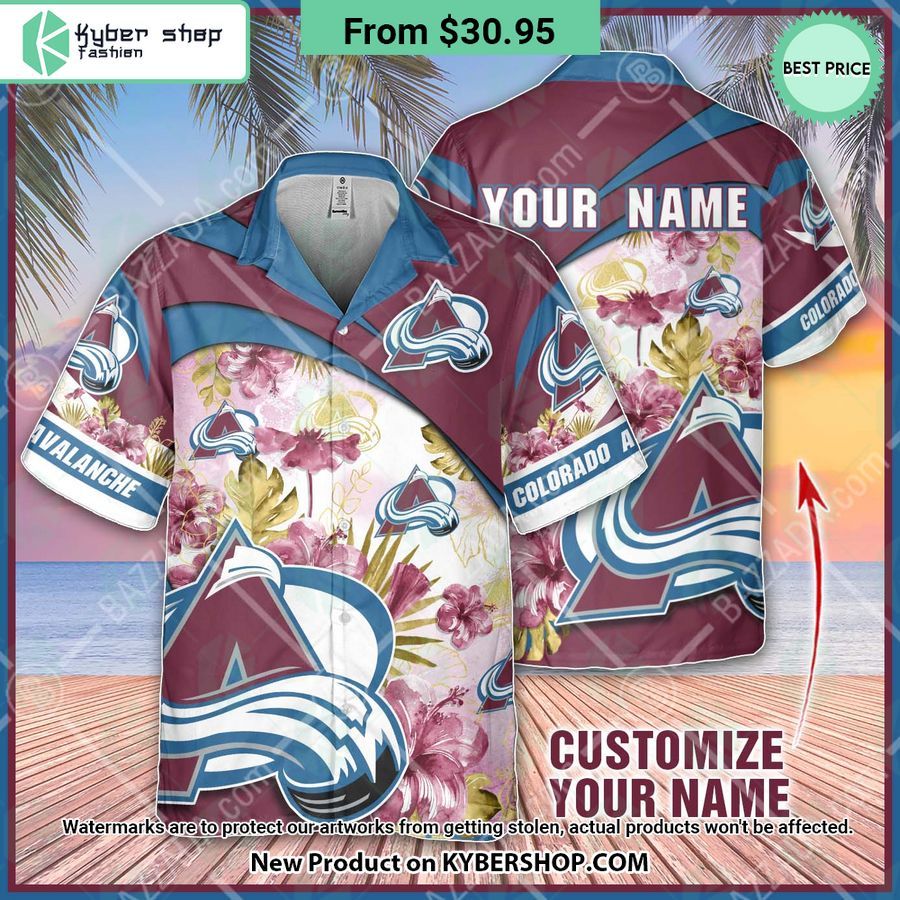 Colorado Avalanche custom personalized Hawaiian Shirt