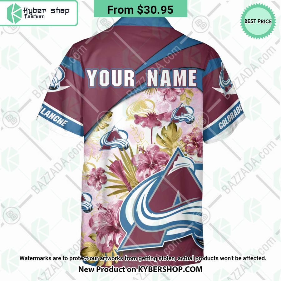Colorado Avalanche custom personalized Hawaiian Shirt