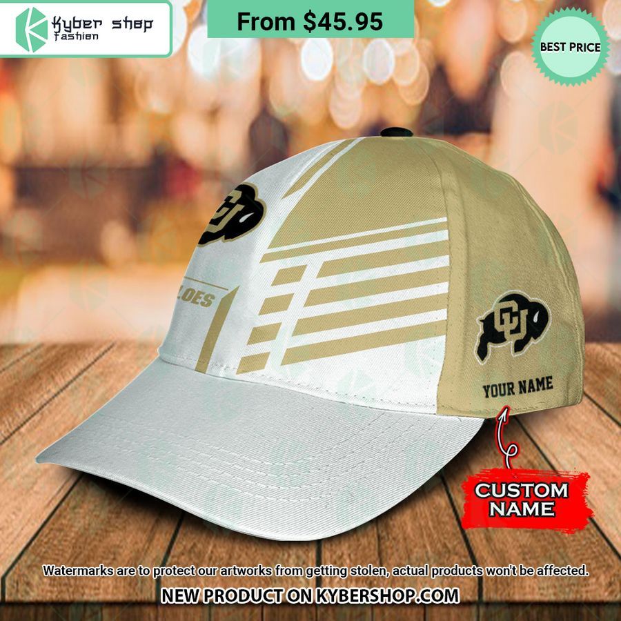 Colorado Buffaloes CUSTOM Polo Shirt, Cap