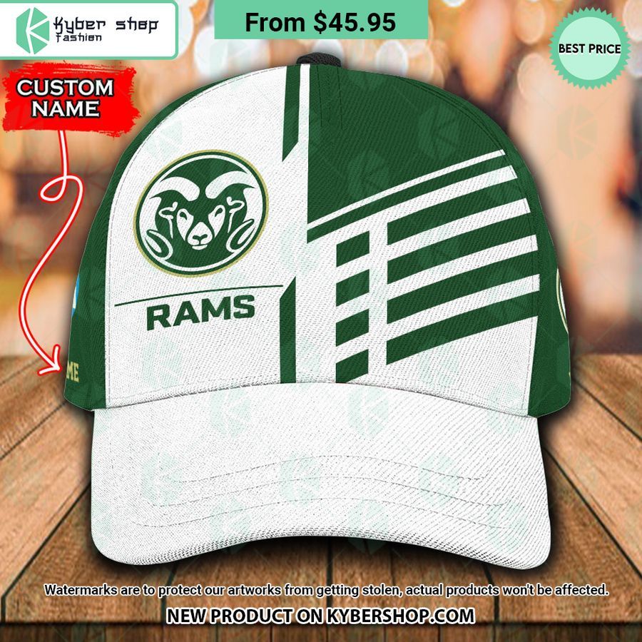 Colorado State Rams CUSTOM Polo Shirt, Cap