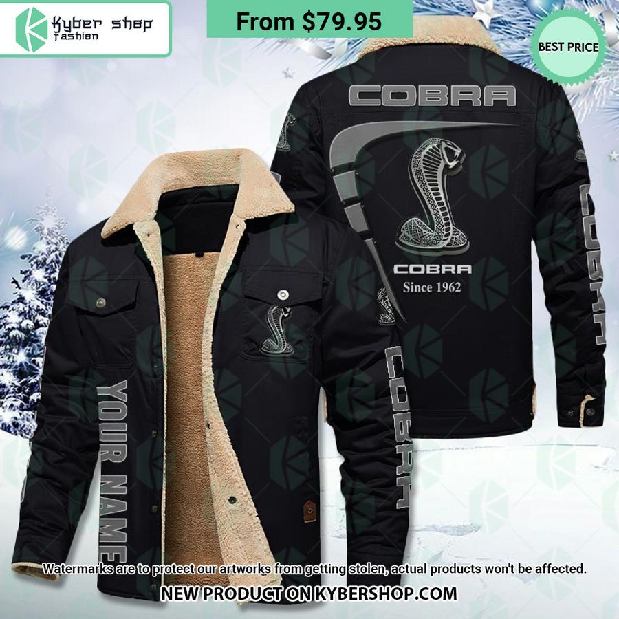 Corba Fleece Leather Jacket