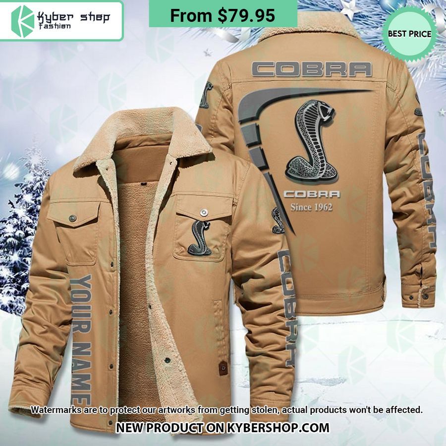 Corba Fleece Leather Jacket