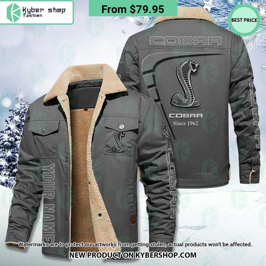 Corba Fleece Leather Jacket