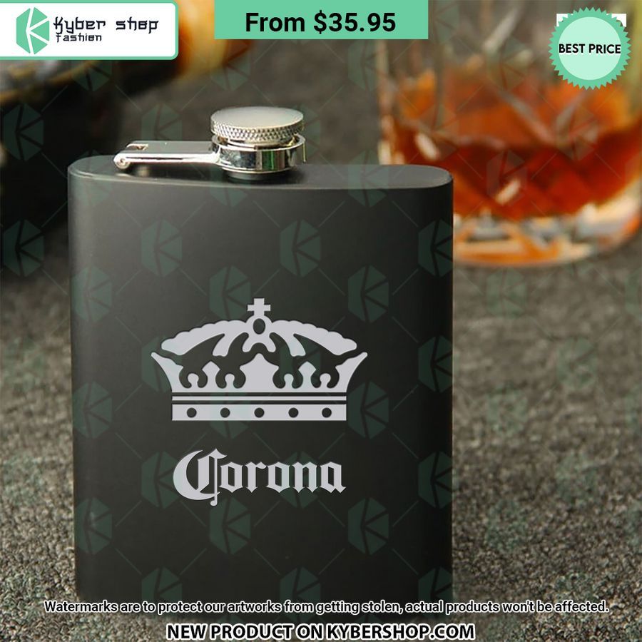 Corona Hip Flask