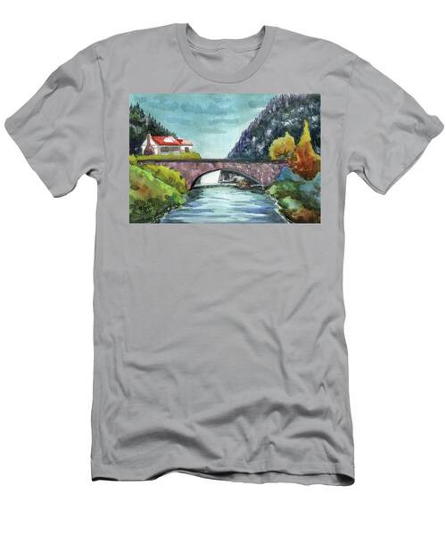 Cottage On The River T-Shirt
