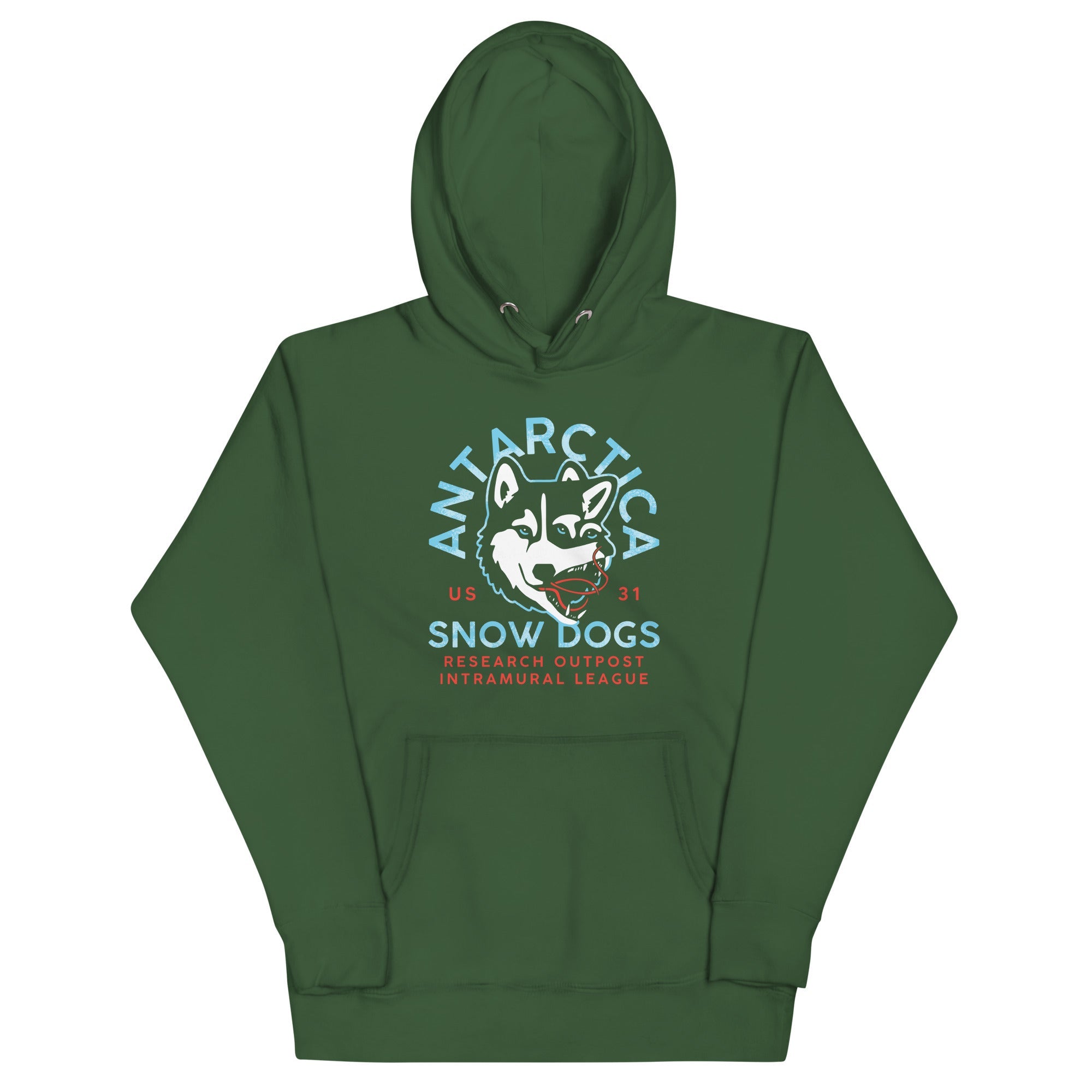 Antarctica Snow Dogs Unisex Hoodie