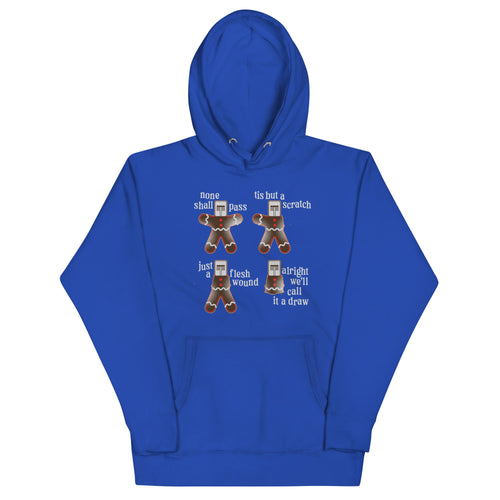 Alright We'll Call It A Draw Gingerbread Unisex Hoodie