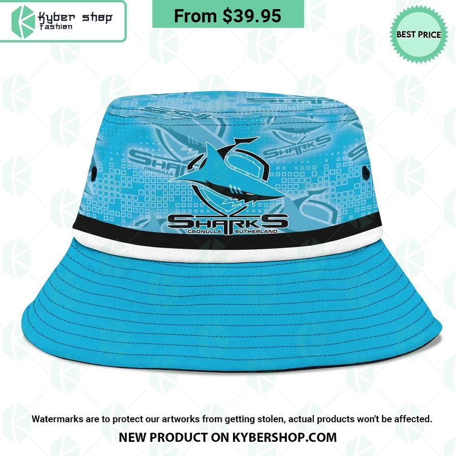 Cronulla Sutherland Sharks Bucket Hat