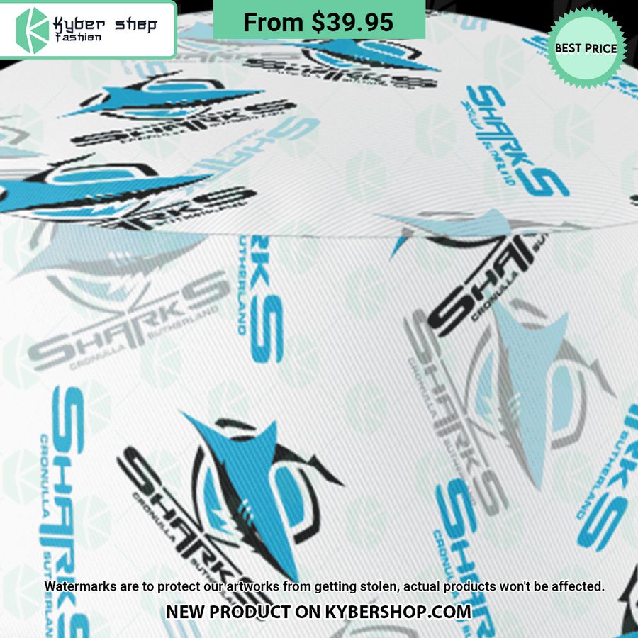 Cronulla Sutherland Sharks logo Bucket Hat
