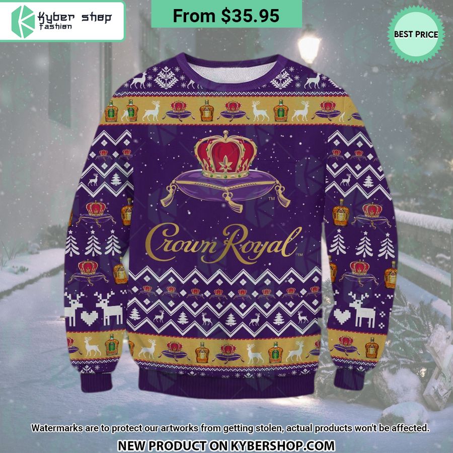 Crown Royal Christmas Sweater