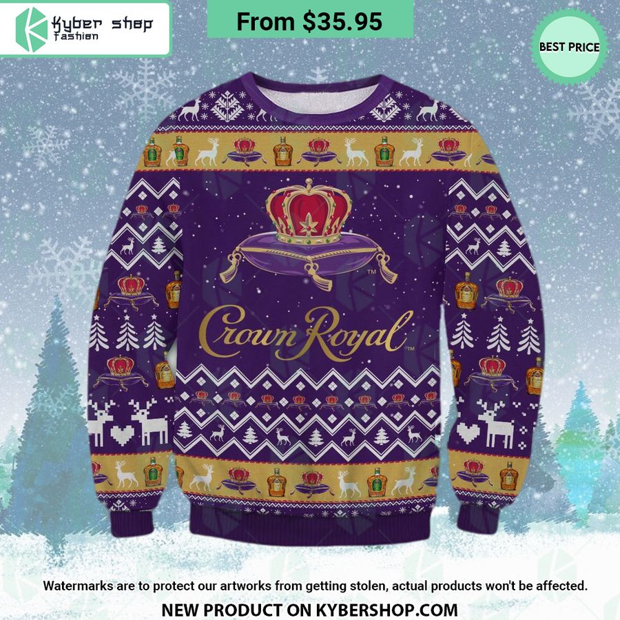 Crown Royal Christmas Sweater