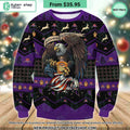 Crown Royal Eagle US Flag Ugly Christmas Sweater