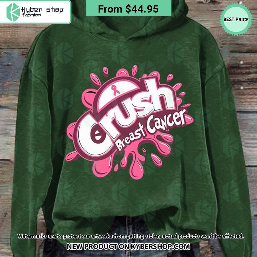 Crush Breast Cancer Awareness Hoodie