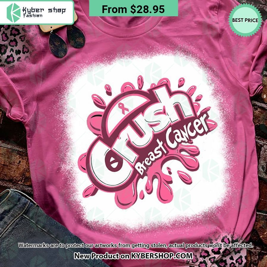 Crush Breast Cancer Awareness T Shirt