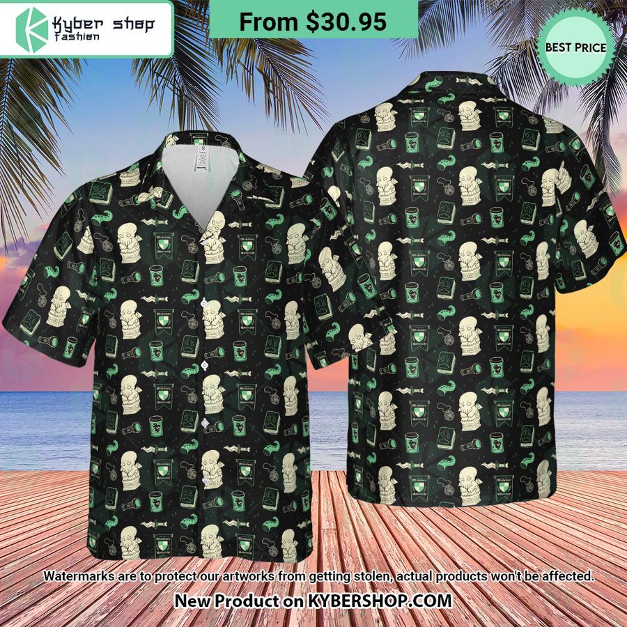 Cthulhu H.P Lovecraft Miskatonic University Hawaiian Shirt