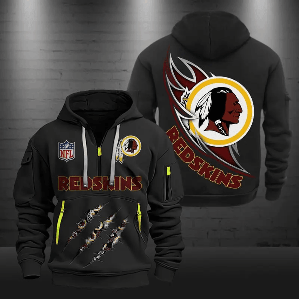 Washington Redskin Tactical Zip Hoodie