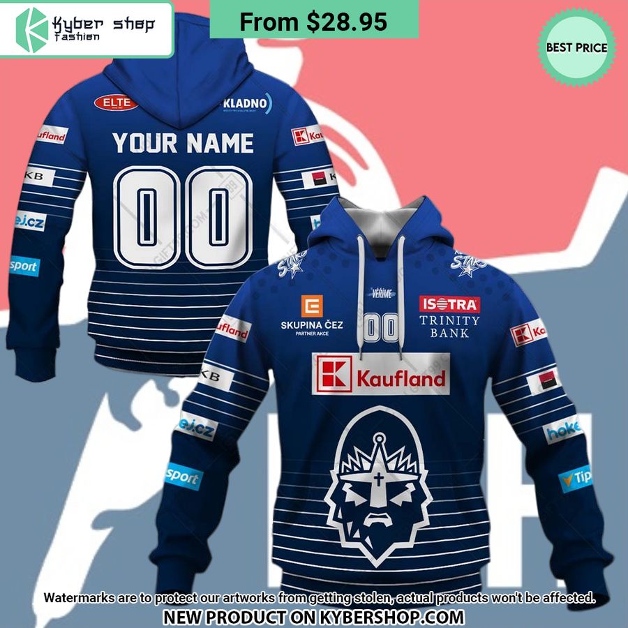 Czech Extraliga Rytiri Kladno Jersey Style CUSTOM Hoodie