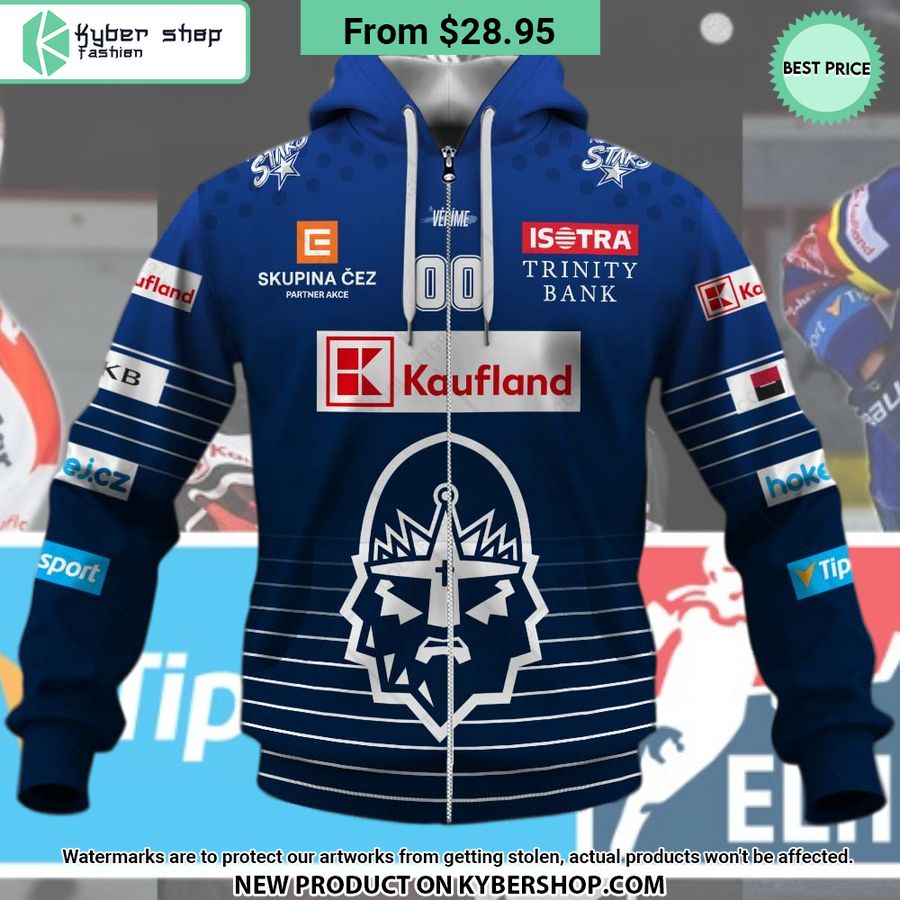 Czech Extraliga Rytiri Kladno Jersey Style CUSTOM Hoodie