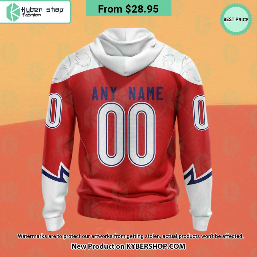 Czech National Ice Hockey Red Hoodie, Shirt