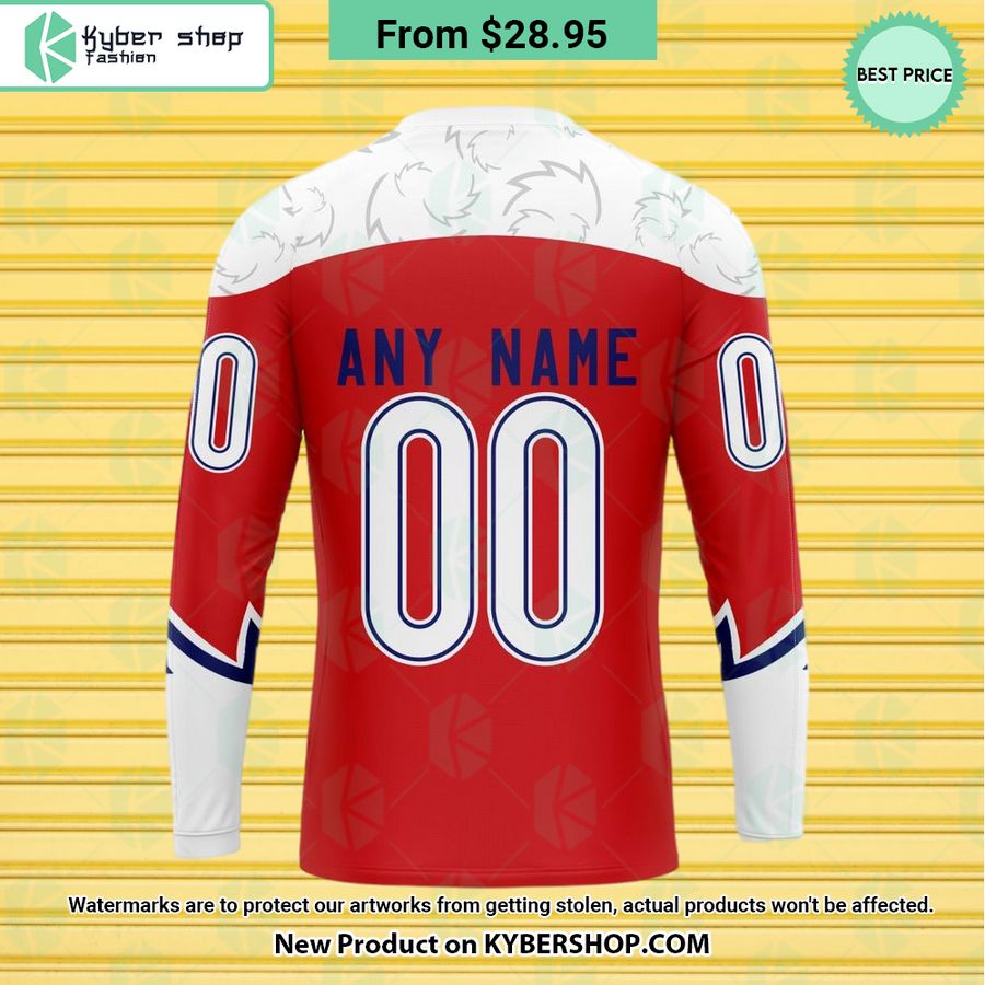 Czech National Ice Hockey Red Hoodie, Shirt
