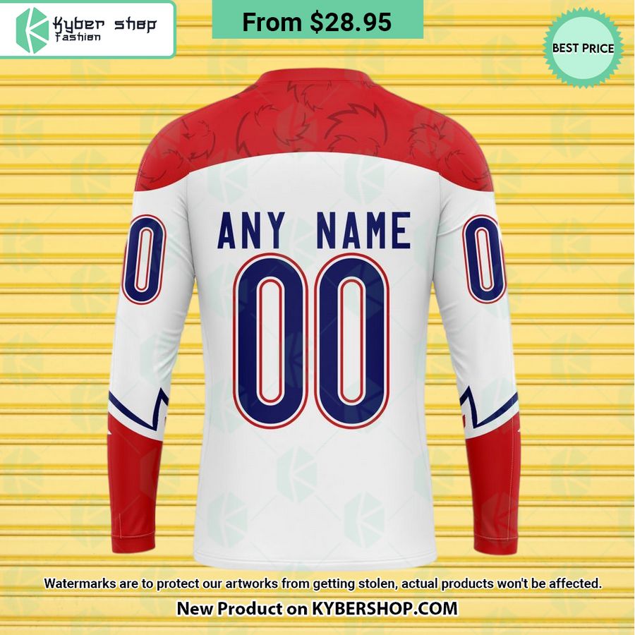 Czech National Ice Hockey White Hoodie, Shirt