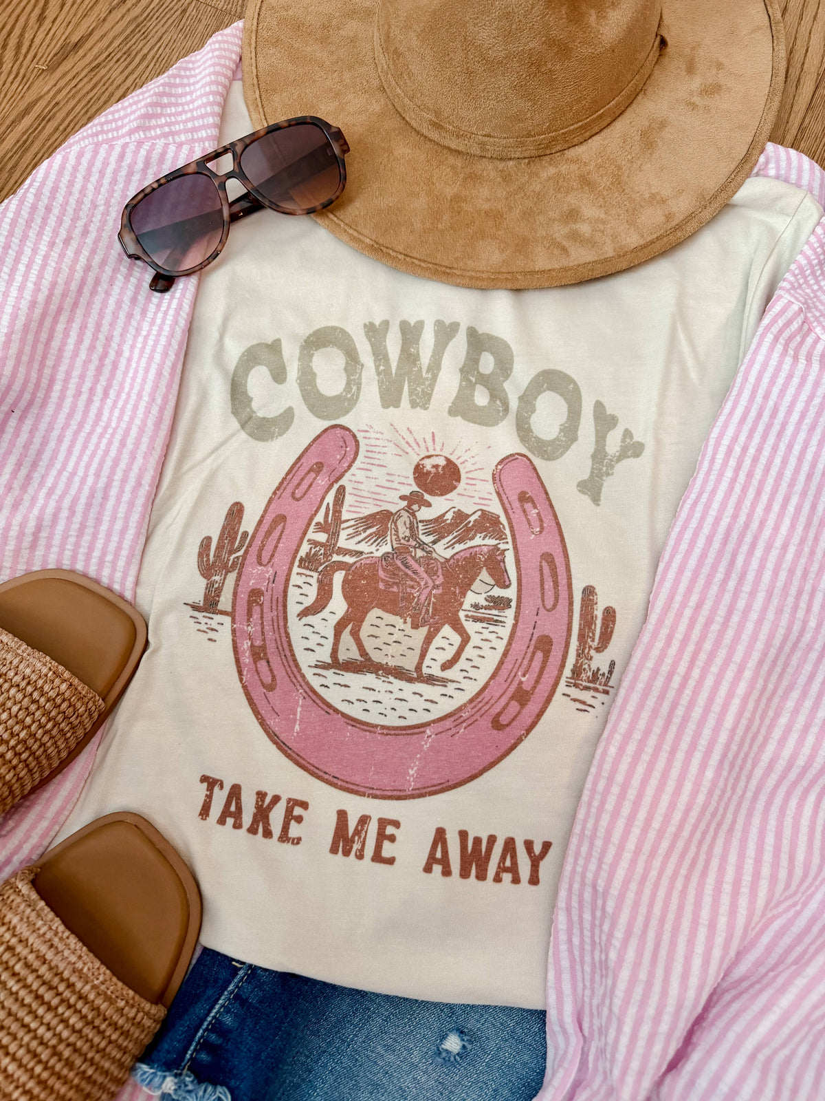Western Cowboy Graphic Tee