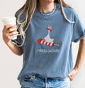 Firequacker Duck Graphic Tee Mens Womens Unisex Shirt