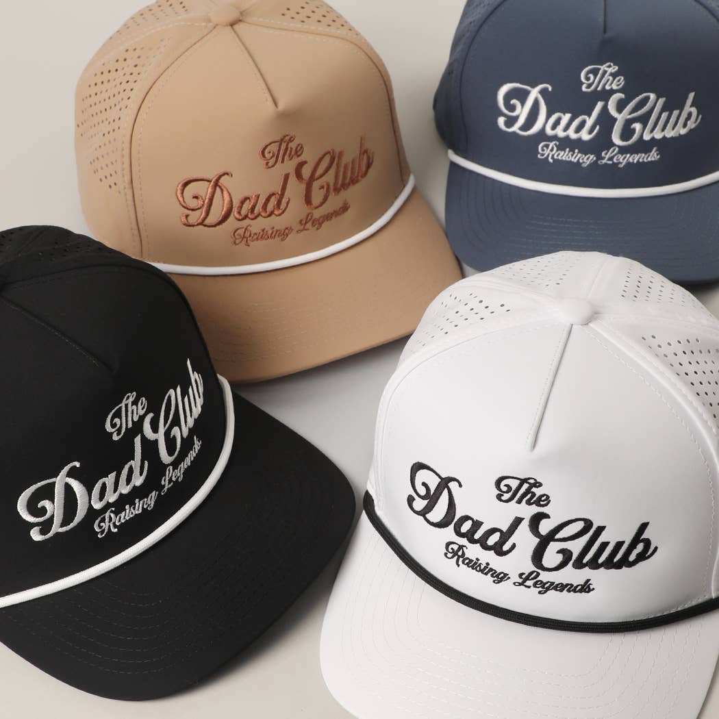 The Dad Club Embroidered Premium Materials Trucker Hat