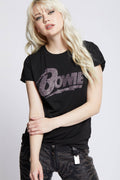Bowie Pink Crystal Tee