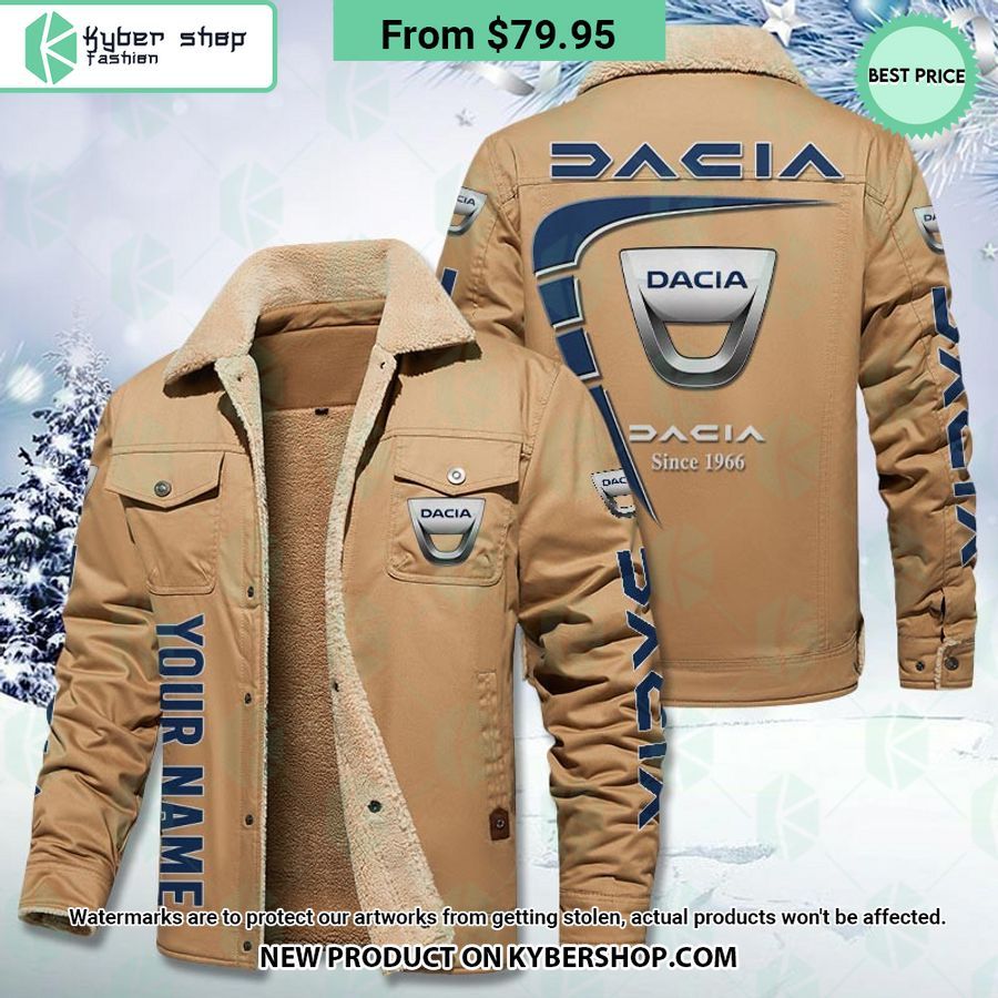 Dacia Fleece Leather Jacket