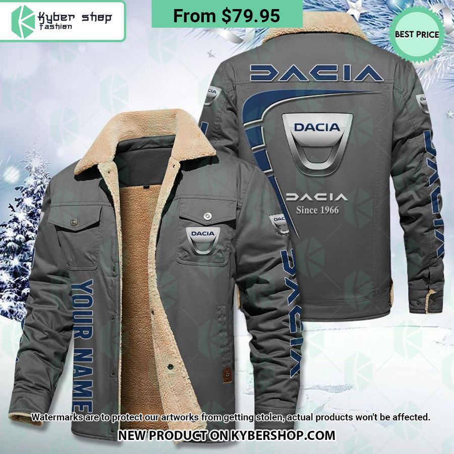 Dacia Fleece Leather Jacket