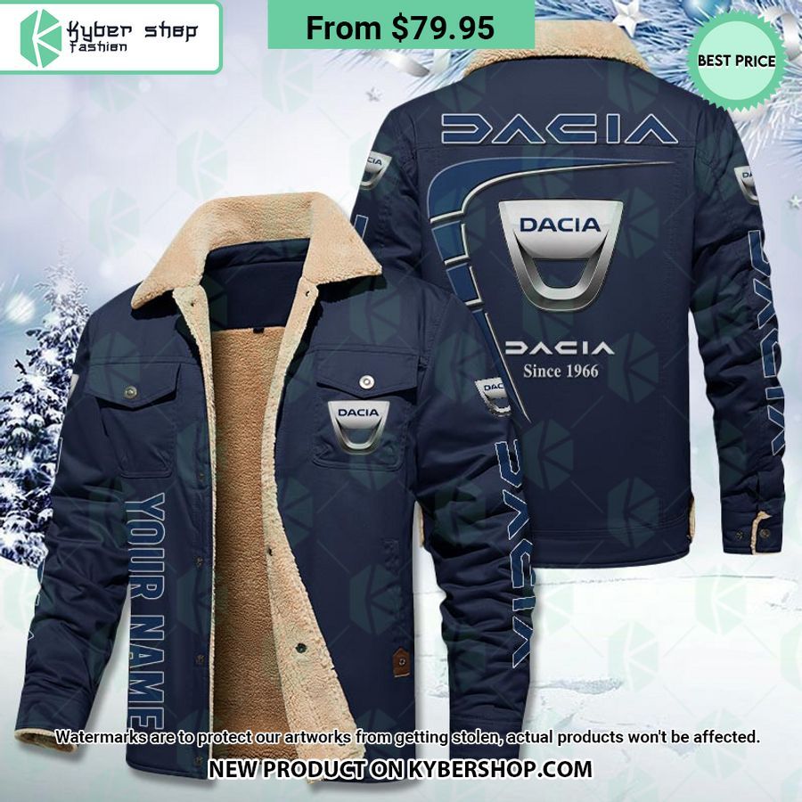 Dacia Fleece Leather Jacket