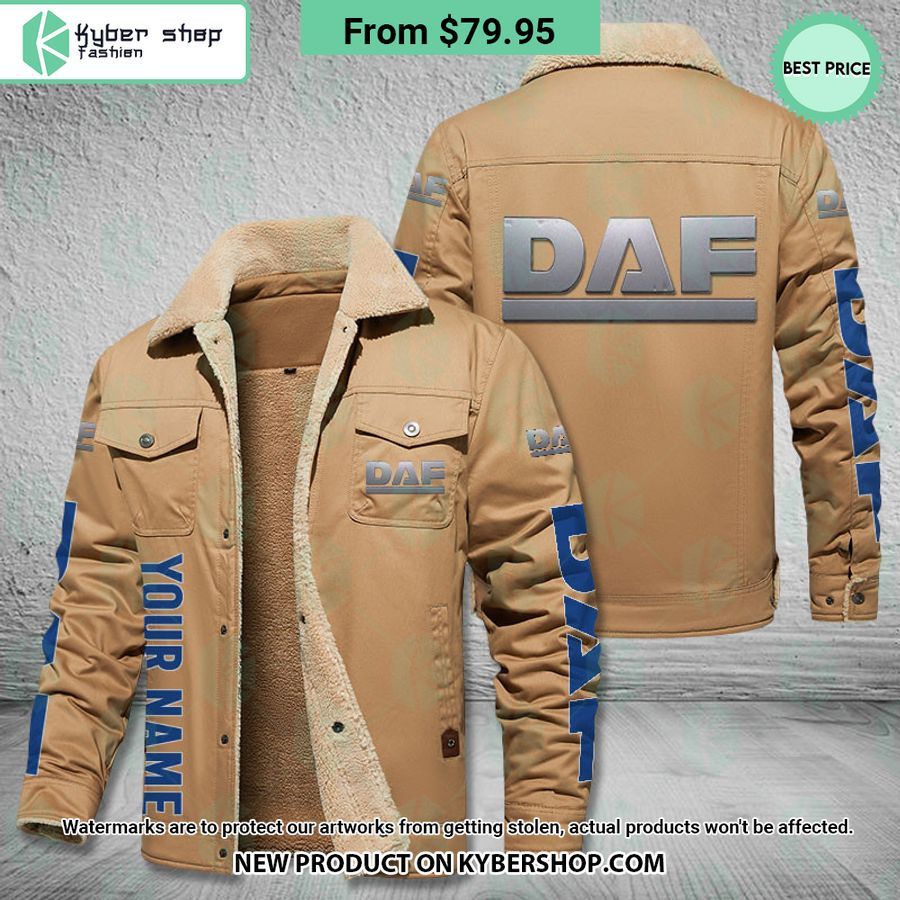 DAF CUSTOM Fleece Leather Jacket