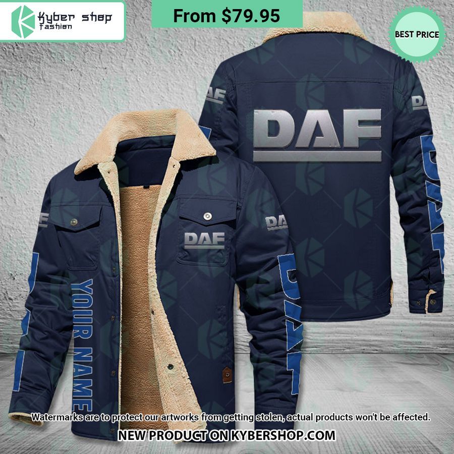 DAF CUSTOM Fleece Leather Jacket