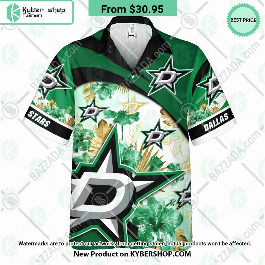 Dallas Stars custom personalized Hawaiian Shirt