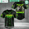 Darth Vader Stoned Wars Rollin With My Homies Baseball Jersey
