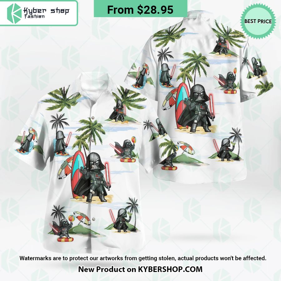 Darth Vader Summer Time Hawaiian Shirt Shorts