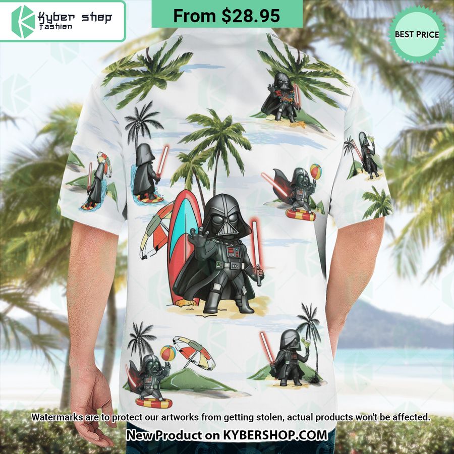 Darth Vader Summer Time Hawaiian Shirt Shorts